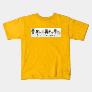 cats and dogs Kids T-Shirt